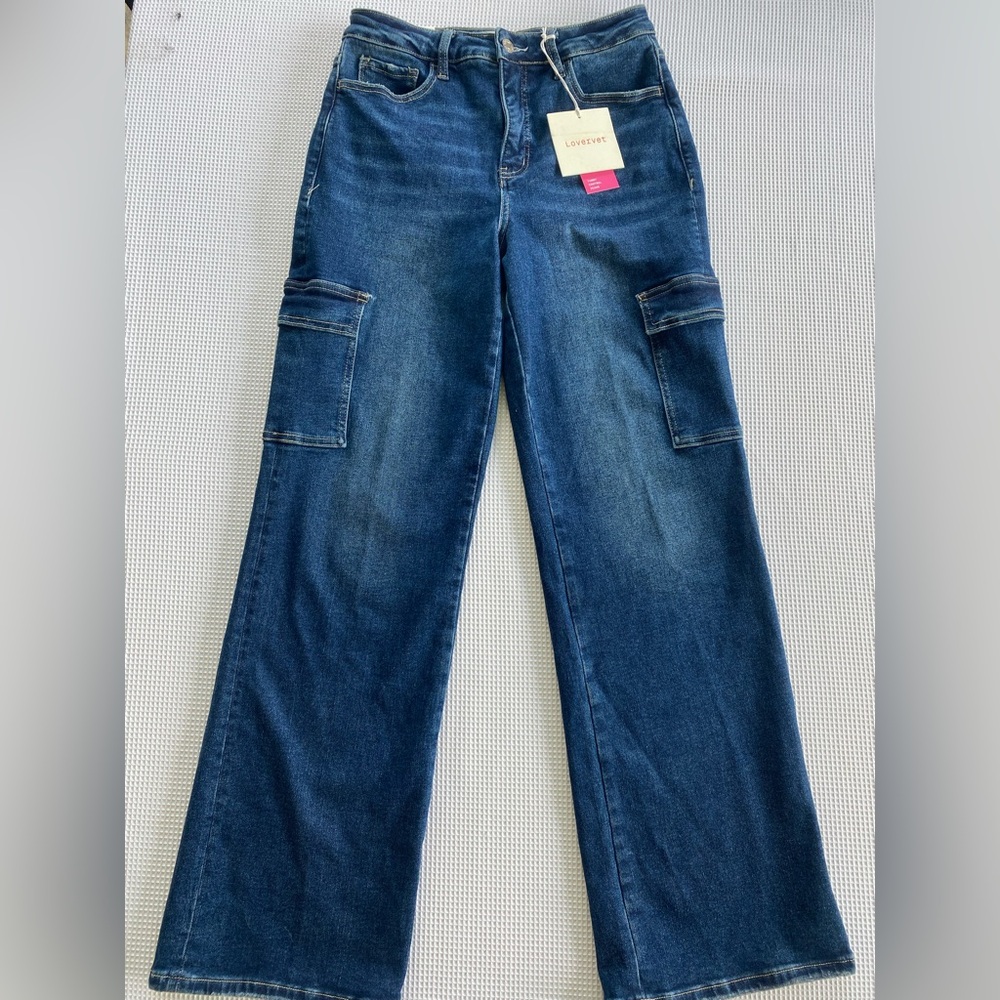 NWT Lovervet Utility Tummy Control Jeans | Size 28 | MoCo Boutique